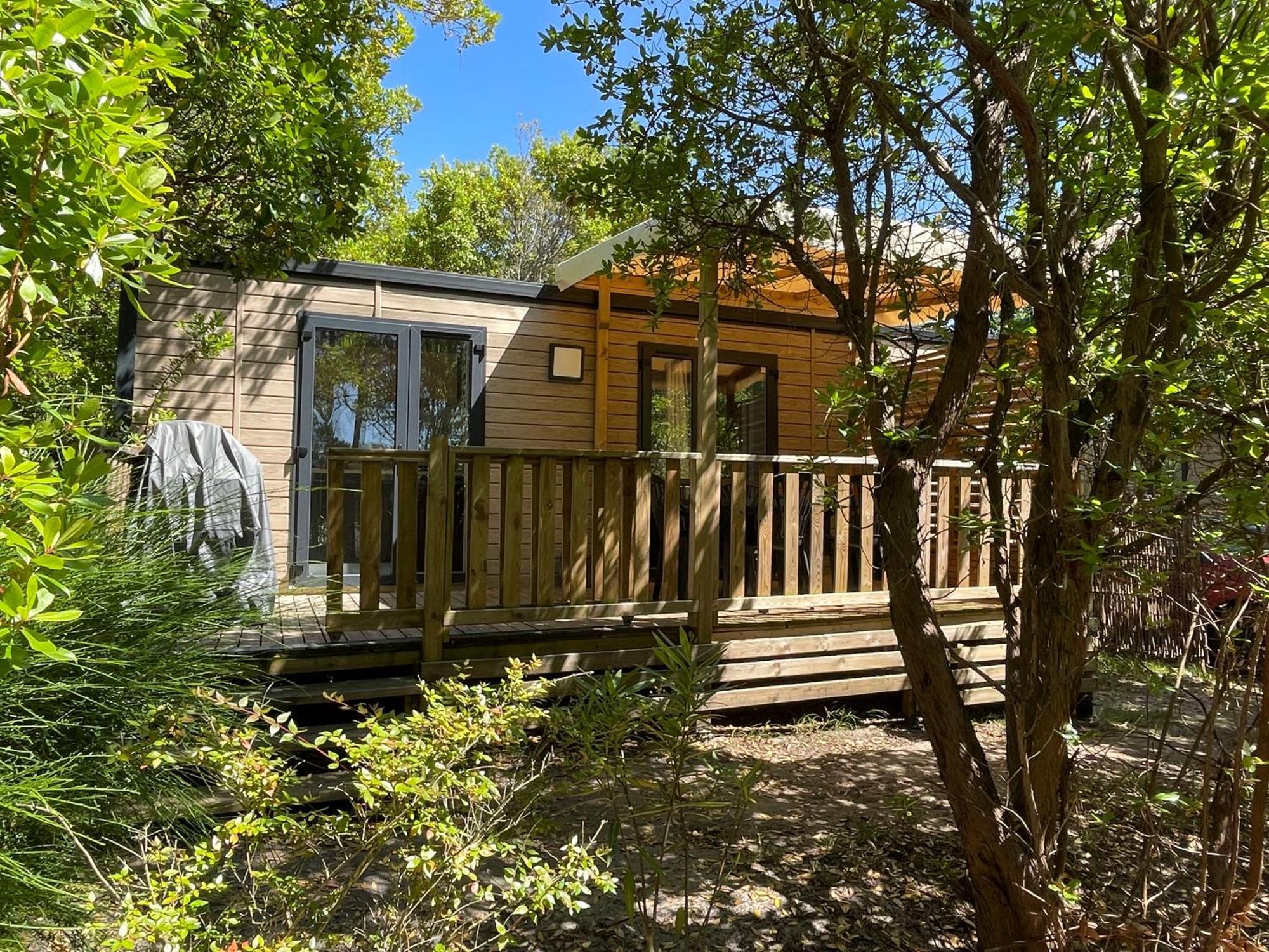 Cocon Du Lac Mobilhome 3 Chambres,6 Pers,Camping Mayotte 5 Etoiles Biscarrosse Landes Esterno foto
